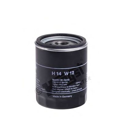 HENGST FILTER h14w12 -  Фильтр масляный двигателя